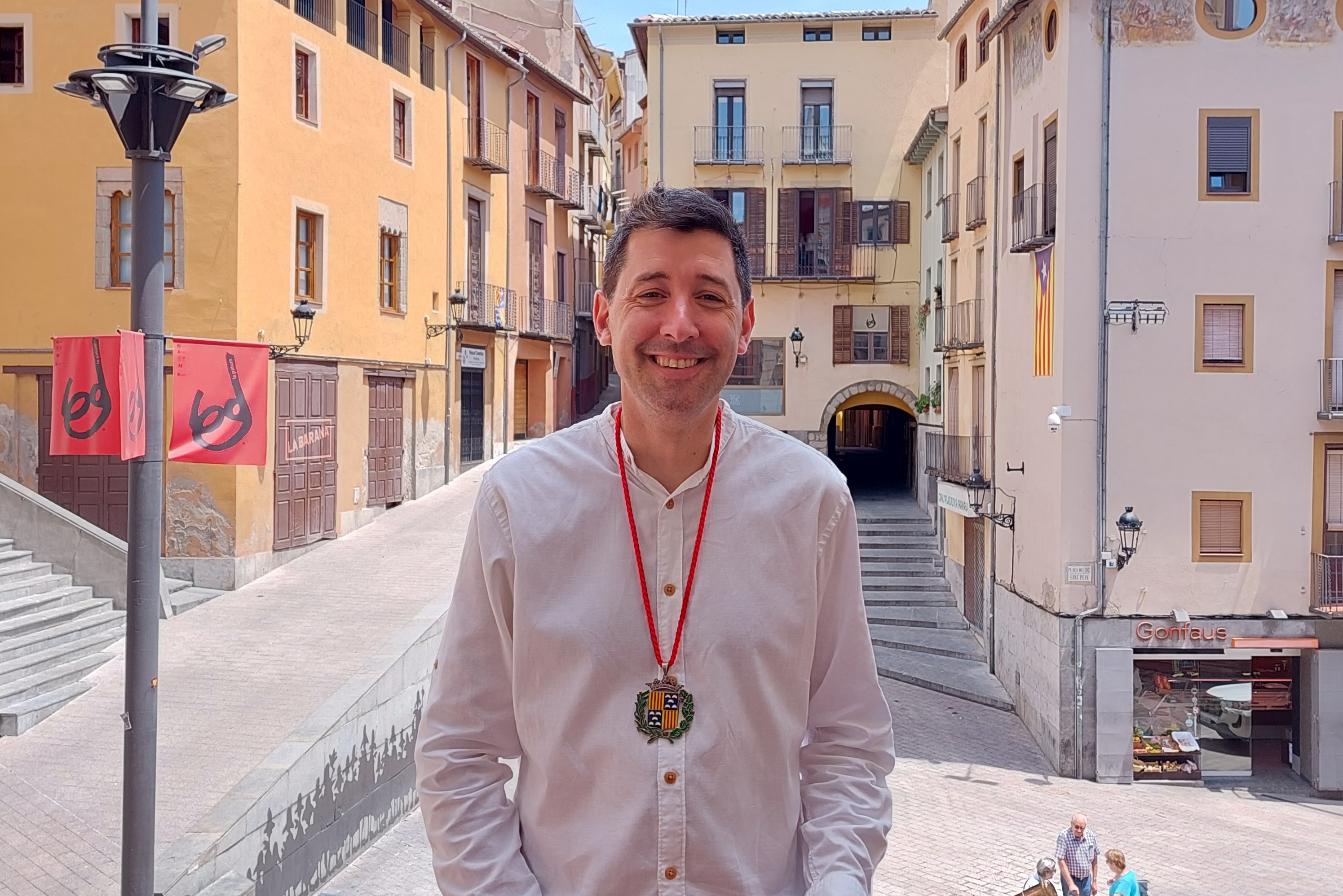 L'alcalde de Berga Ivan S&agrave;nchez romandr&agrave; temporalment de baixa per motius de salut