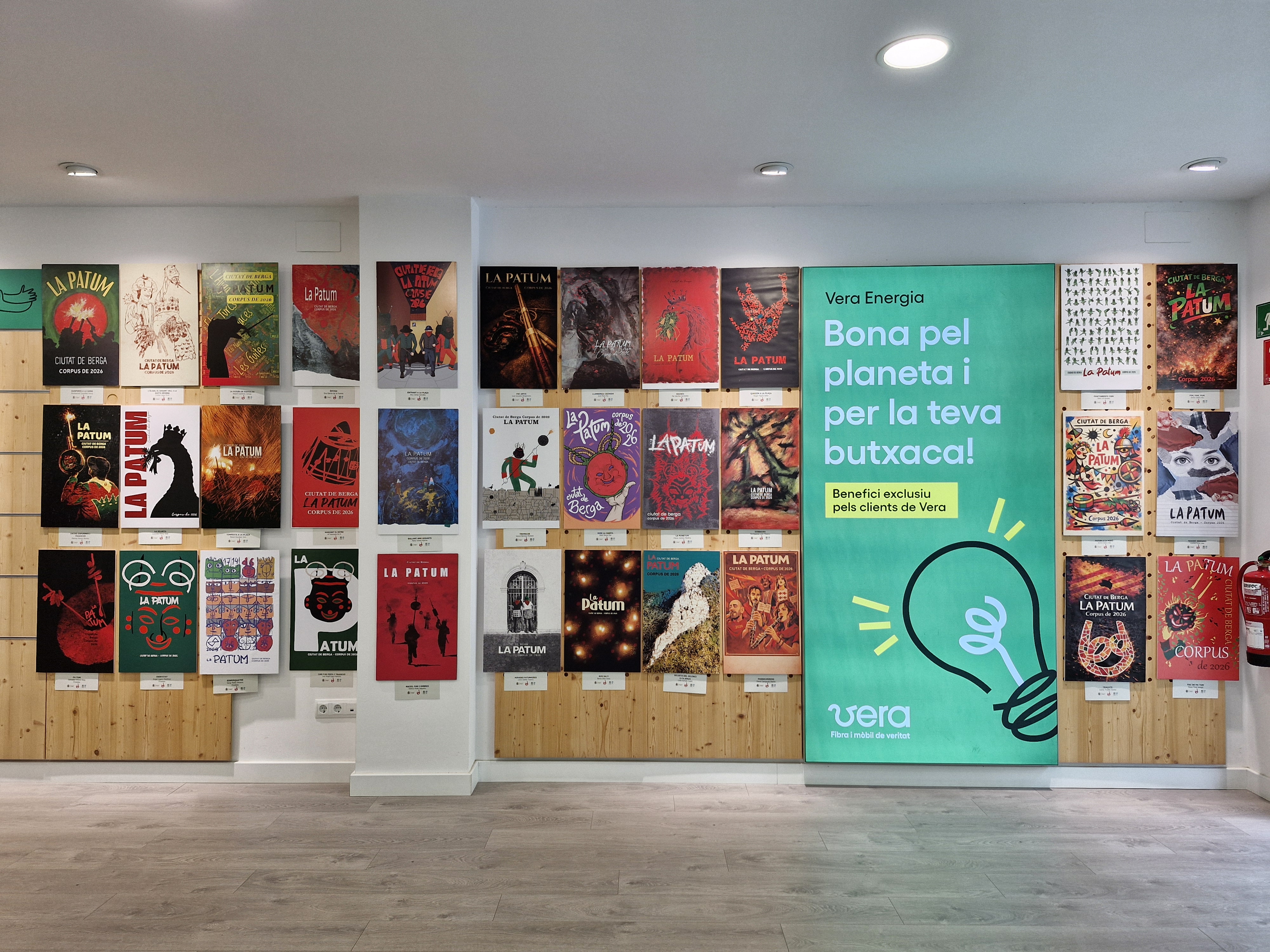 Exposici&oacute;: Obres presentades al 50&egrave; Concurs de cartells de la Patum