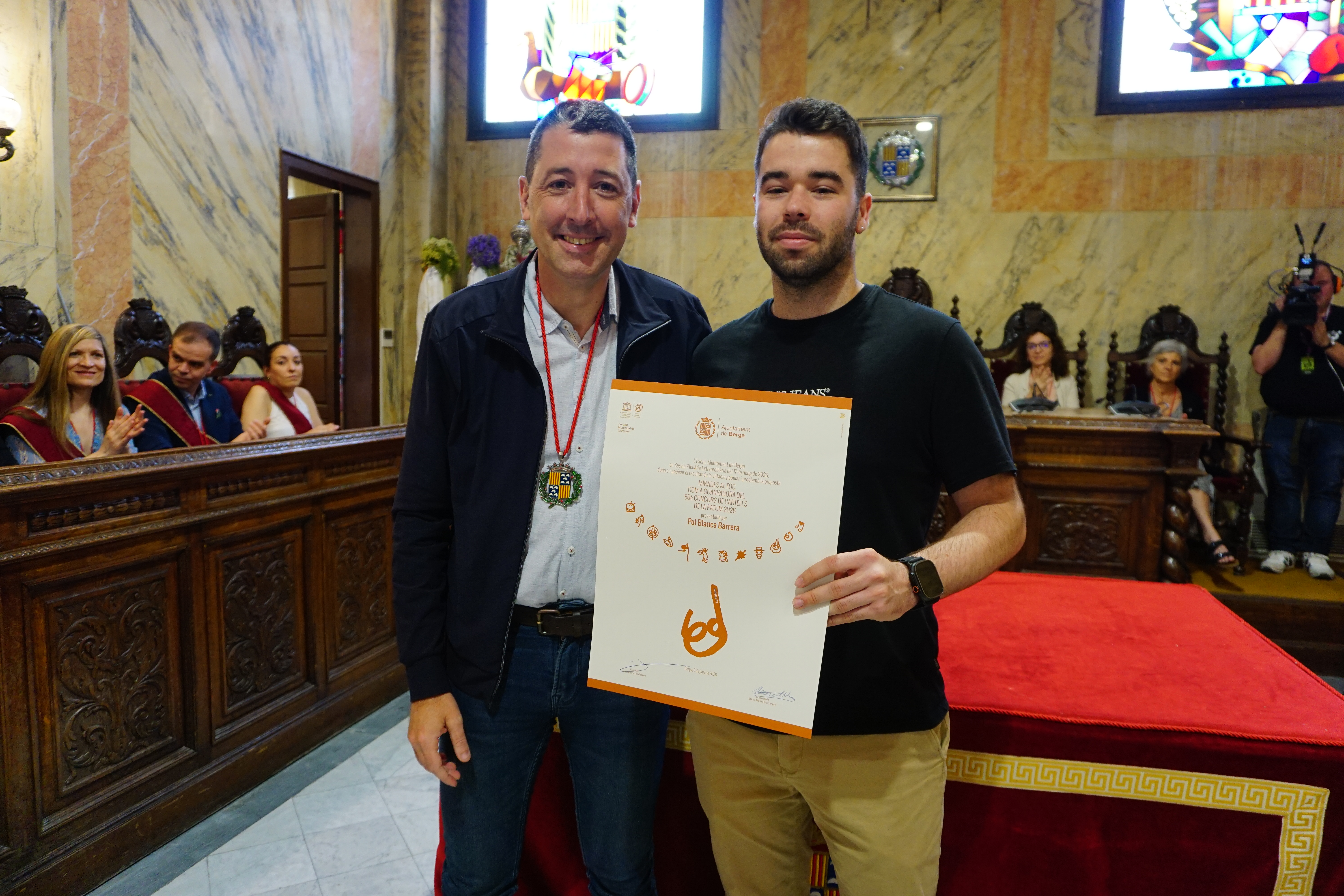 Guanyador del 50&egrave; Concurs de cartells de la Patum de 2026 - Pol Blanca Barrera