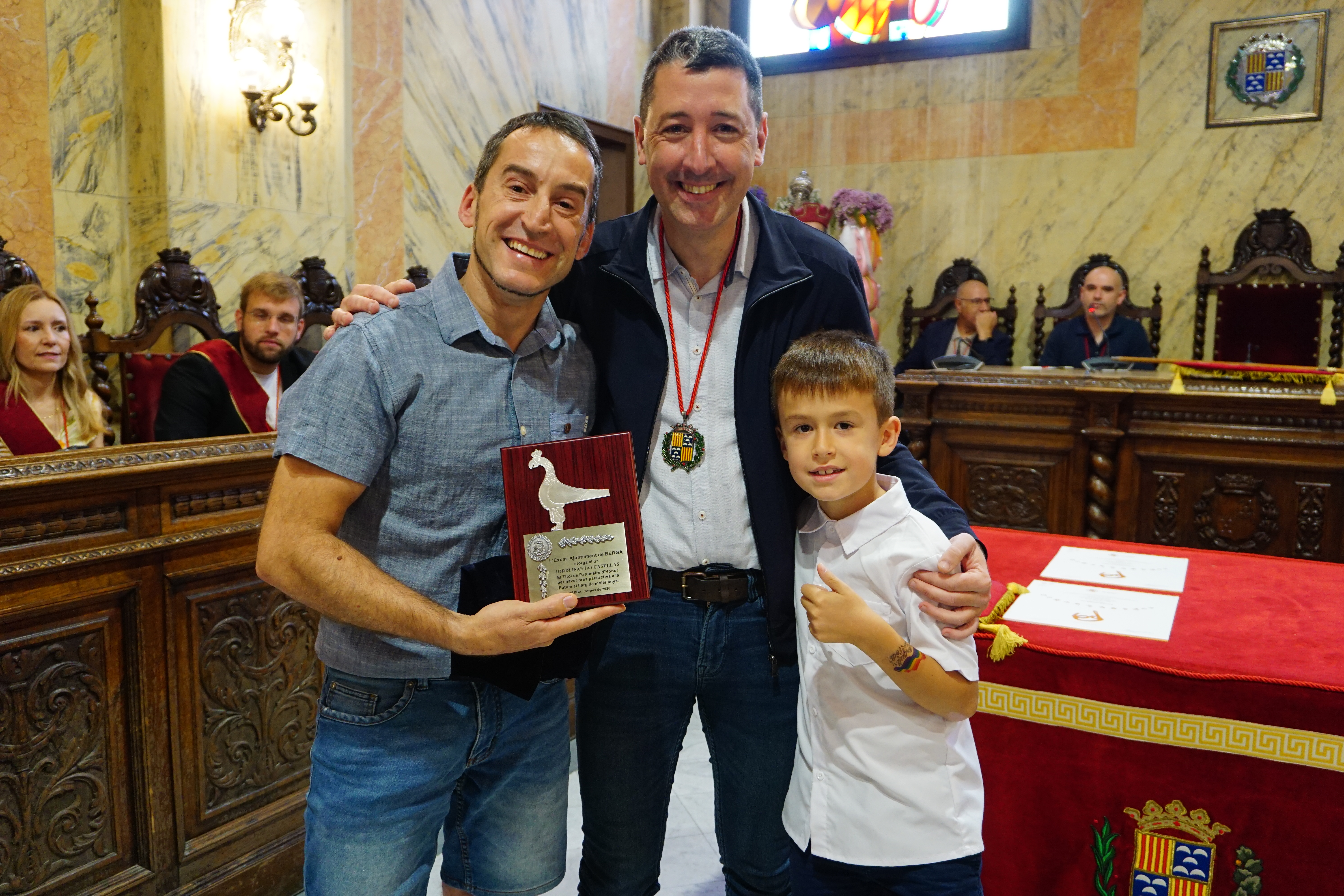 T&iacute;tol de Patumaire d'Honor - Jordi Isanta Casellas