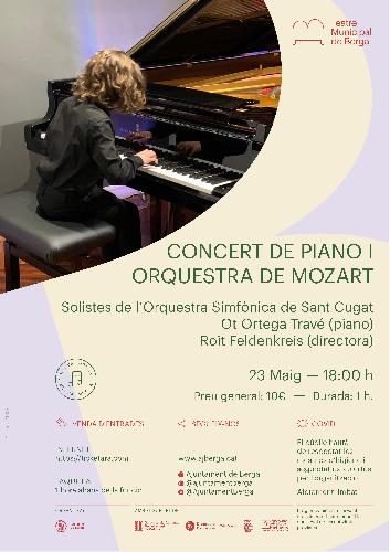 El pianista Ot Ortega ofereix tres concerts amb els solistes de l'Orquestra Simfònica de Sant Cugat