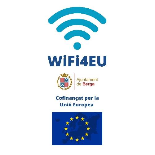 Berga desplega una xarxa gratuïta de wifi a la zona esportiva per facilitar l'accés a Internet en espais públics en el marc del projecte europeu WiFi4EU